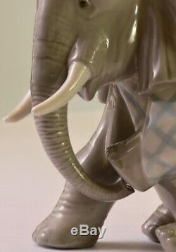 lladro blue elephant