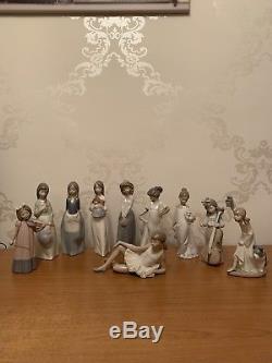 10 Nao Figurines by Lladró