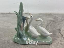 12 NAO Lladro Spring Reflections, lady with flower, #1392G, Spain, 2000