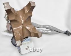 14x17 Vintage NAO Lladro Don Quixote Reading Figurine, Spain, c. 1990s