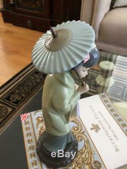 1978 Retired LLADRO ORIENTAL SPRING # 4988 Figurine ExCond Japanese Geisha