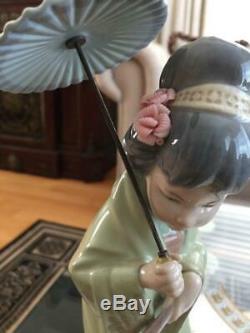 1978 Retired LLADRO ORIENTAL SPRING # 4988 Figurine ExCond Japanese Geisha