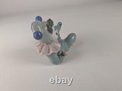1980s Nao Lladro #1066 Figure Child Boy Clown Jester Figurine Handmade Spain
