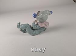 1980s Nao Lladro #1066 Figure Child Boy Clown Jester Figurine Handmade Spain