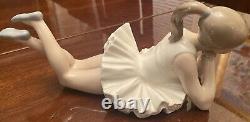 1992 Pensive Ballet Ballerina NAO By LLADRO, Figurine By Vincente Martinez