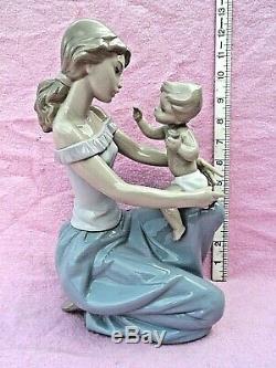 1st QUALITY LLADRO MOTHER & BABY 6705 ONE FOR YOU ONE FOR ME FIGURINE PERFECT