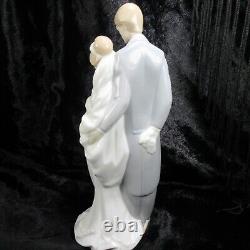 2002 NAO Lladro Bride & Groom Love Always Hand Made Porcelain Valencia Spain