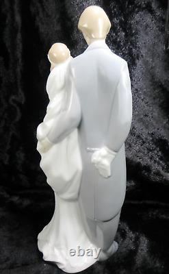 2002 NAO Lladro Bride & Groom Love Always Hand Made Porcelain Valencia Spain