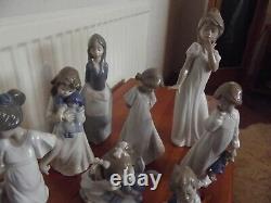 9 nao porcelain figures