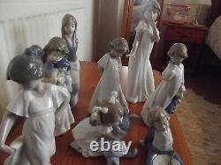 9 nao porcelain figures