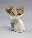 9956050 Porcelain Figurine Love Is. Couple With Baby Nao Lladro Spain H14.5cm