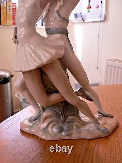 A Lovely Rare Lladro / Nao 0424 Finale Ballet Dancers Figure