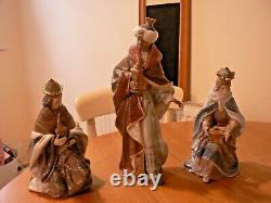 A Stunning Lladro Boxed Set Of The Three Kings. 1423,1424,1425. Mint