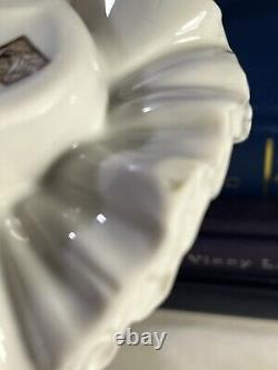 Antique Pair of Sitting Spanish Porcelain Ballet Dancers Figurines Nao By Lladro