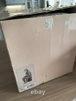 BOXED Perfect Retired Large Nao Lladro Figure 262 Old Fisherman Sailor Pipe