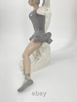 Ballerina Dancer Figure Lladro Nao Spain Vintage Porcelain