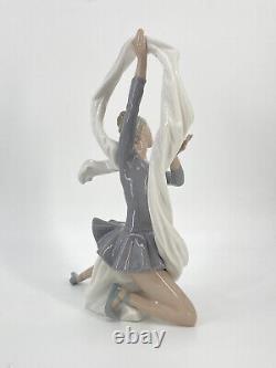 Ballerina Dancer Figure Lladro Nao Spain Vintage Porcelain