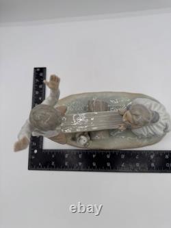 Beautiful Lladro Nao See Saw # 4867 Boy and Girl with Dog, pristine, early