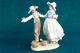 Beautifull LLadro Figure of a Young Girl & Scarecrow No. 5385 Retired