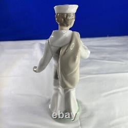Brillo Marinero Collectible, Lladro Navy Sailor Figure A Long Voyage'84, Rare