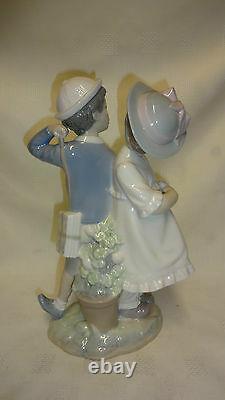 Collectable Retired Lladro Spain Figure 1127 Puppy Love