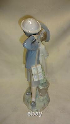 Collectable Retired Lladro Spain Figure 1127 Puppy Love