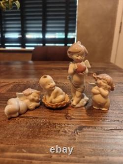 Collection 4 NAO By Lladro porcelain Figurines. Job Lot Bundle Angels