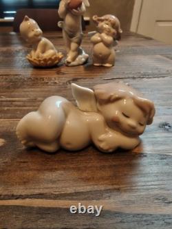 Collection 4 NAO By Lladro porcelain Figurines. Job Lot Bundle Angels
