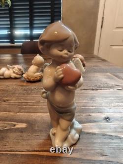 Collection 4 NAO By Lladro porcelain Figurines. Job Lot Bundle Angels