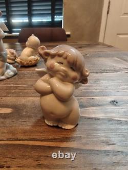 Collection 4 NAO By Lladro porcelain Figurines. Job Lot Bundle Angels