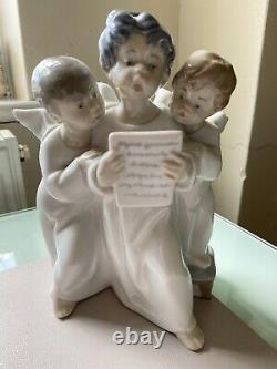 Collection of Five Lladro Angel Figurines