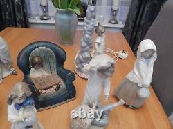 Collection of Lladro & Nao Figures JOB LOT of 30 figures