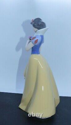 Disney Nao Porcelain By Lladro Figurine Snow White 02001680 Was £150 Now £127.50