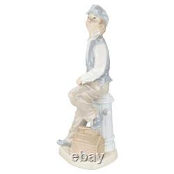 Figure Historical Farmer Boy LLADRO Spain NAO