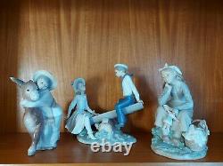 Figurines lladro porcelain china figures collection