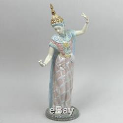 Fine Lladro Porcelain Balinese Female Dancer Figure #5593 Retired In 1993