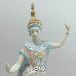 Fine Lladro Porcelain Balinese Female Dancer Figure #5593 Retired In 1993