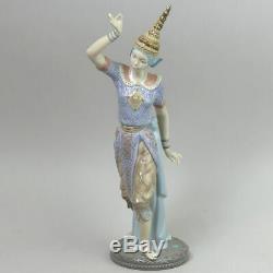 Fine Lladro Porcelain Balinese Male Dancer Figure #5592 Retired In 1993