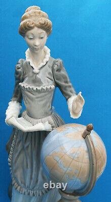 Genuine Lladro Figurine School Marm Model 5209 Retired