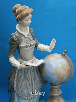 Genuine Lladro Figurine School Marm Model 5209 Retired