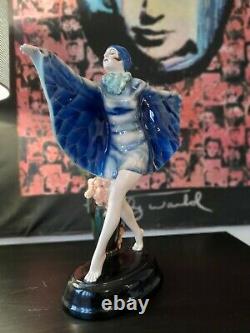 Goldscheider Joseph Lorenzyl Largest Butterfly Girl 18.6in Beautiful & Rare