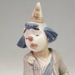 Good Condition Lladró's sister brand NAO Clown Figurine Made in Spain NAO