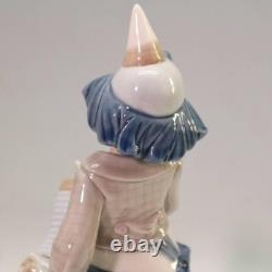 Good Condition Lladró's sister brand NAO Clown Figurine Made in Spain NAO