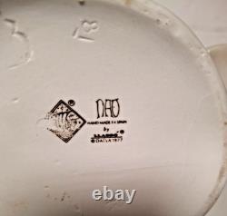 Grey elephant figure. Lladro NAO Spain porcelain, trunk, foot raised. 8.5 high