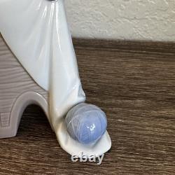 HTF Nao Daisa by Lladro Cat Kitten Playtime Figurine 2007 Yarn Ball Stool 1592