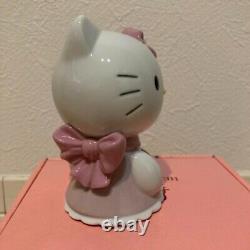 Hello Kitty Porcelain Figure Lladro Decor Doll Pink Sanrio Nao Japan