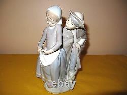 LLADRO BOY MEETS GIRL FIGURE 1972-74 RETIRED, unboxed, in VGC