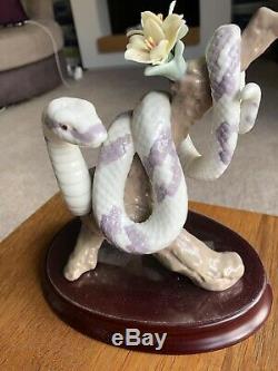 LLADRO CHINESE ZODIAC FIGURE THE SNAKE (01006780) boxed with promo leaflet
