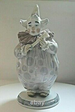 LLADRO CLOWN The Show Begins 6938 Boxed & Paperwork Porcelain