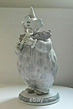 LLADRO CLOWN The Show Begins 6938 Boxed & Paperwork Porcelain